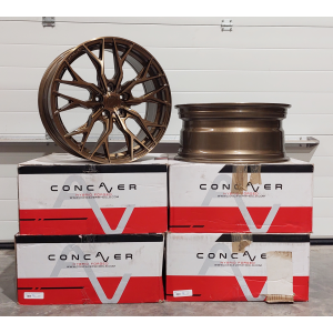 Concaver CVR1 ZWEITE CHANCE Felgen 19 Zoll 8.5J ET45 5x112 Leistung Konkav Flow Form Brushed Bronze