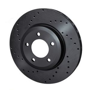 Rotinger Hinten Bremsscheiben Graphite Line Sport Gebohrt Schwarz 336mm BMW 3-serie