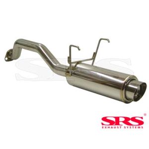 SRS Hinten Muffler G50 Conical Flange 61mm Edelstahl Honda Civic