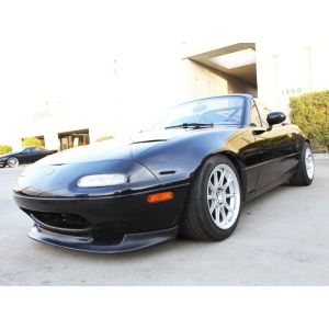PU Design Vorne Spoilerlippe GV Style Schwarz Polyurethan Mazda MX-5
