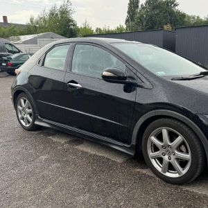 X-Form Seitenschweller Mugen Style Schwarz ABS Plastik Honda Civic