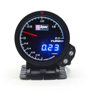 D1 Spec Anzeige Version 3 Schwarz 60mm Ladedruck