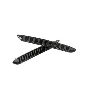 Acexxon Hinten Lamellenreflektor Horizontal Slat Style Schwarz Glänzend Plastik BMW 2-serie
