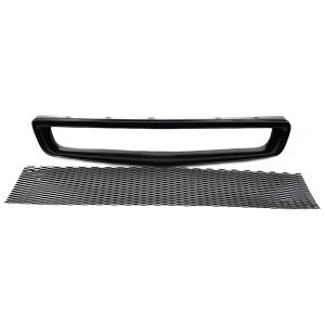 ABS Dynamics Grill Type R Style With Mesh Schwarz ABS Plastik Honda Civic Facelift 1999-2001