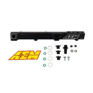 AEM Einspritzleiste High-Flow Schwarz Aluminium Honda Prelude,Shuttle