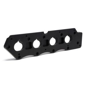 Skunk2 Einlasskrümmeradapter K Serie to H Serie Cylinder Head Schwarz Aluminium Honda Accord,Prelude