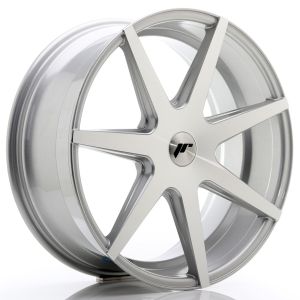 JR-Wheels JR20 Felgen 20 Zoll 8.5J ET35 5x120 Guss Silver Machined Face