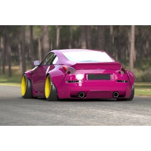 X-Form Hinten Ducktail-Spoiler Unbemalt ABS Plastik Nissan 350Z