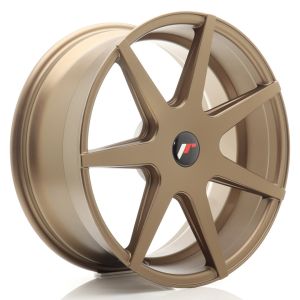 JR-Wheels JR20 Felgen 19 Zoll 8.5J ET40 5x112 Guss Flat Bronze