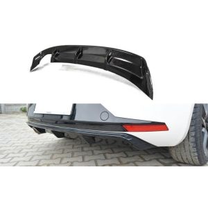 Maxton Hinten Diffusor Schwarz Glänzend ABS Plastik Seat Leon