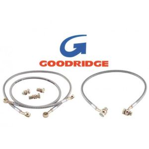 Goodridge Vorne Bremsleitungen Edelstahl Honda Accord