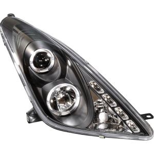 SK-Import Scheinwerfer Angel Eye Style Angel Eyes Schwarzes Gehäuse Toyota Celica