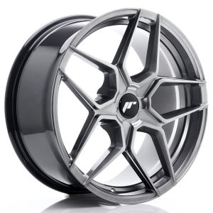 JR-Wheels JR34 Felgen 19 Zoll 8.5J ET35 5x112 Guss Hyper Black
