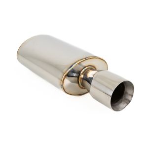 SK-Import Hinten Universal Muffler Double-wall Tip Edelstahl