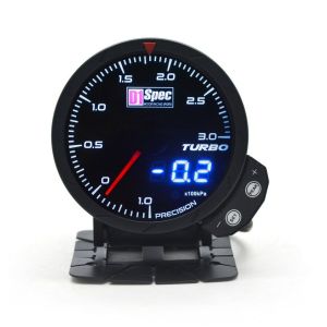 D1 Spec Anzeige Version 3 Schwarz 60mm Ladedruck