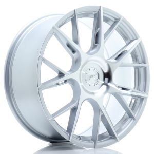 JR-Wheels JR42 Felgen 19 Zoll 8.5J ET45 5x114.3 Flow Form Silver Machined Face