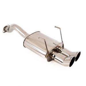 SRS Hinten Muffler DTM Conical Flange 61mm Edelstahl Honda Civic