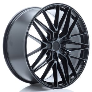 JR-Wheels JR38 Felgen 22 Zoll 10J ET20-57 Custom PCD Flow Form Black Brushed