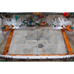 Summit Hinten Domstrebe Square Trunk Orange Aluminium Honda Civic