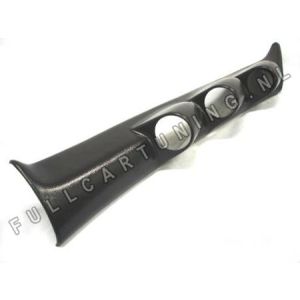 SK-Import Anzeigenhalter 3 Anzeigen Schwarz 52mm ABS Plastik Subaru Impreza