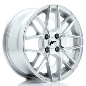 JR-Wheels JR28 Felgen 15 Zoll 7J ET38 4x100 Silver Machined Face