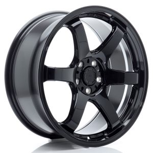 JR-Wheels SL03 Super Light Felgen 19 Zoll 8.5J ET42 5x112 Flow Form Gloss Black