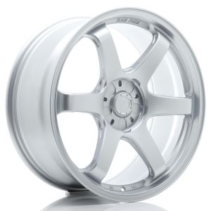 JR-Wheels SL03 Super Light Felgen 19 Zoll 8.5J ET20-42 Custom PCD Flow Form Flat Silver