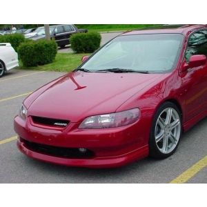 PU Design Vorne Spoilerlippe OEM Style Schwarz Polyurethan Honda Accord