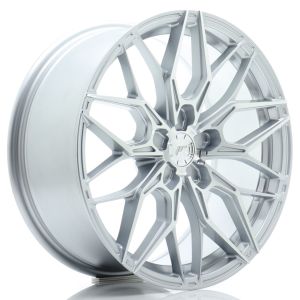 JR-Wheels JR46 Felgen 18 Zoll 8.5J ET20-51 Custom PCD Flow Form Silver Machined Face