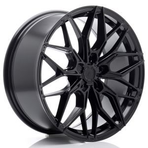 JR-Wheels JR46 Felgen 19 Zoll 8J ET20-40 Custom PCD Flow Form Gloss Black