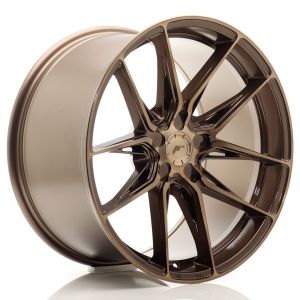JR-Wheels JR44 Felgen 19 Zoll 9.5J ET20-40 Custom PCD Flow Form Platinum Bronze