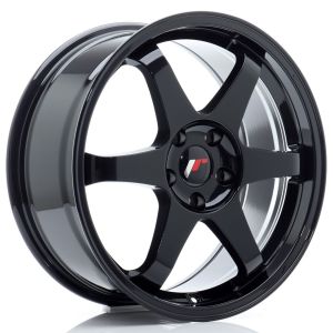 JR-Wheels JR3 Felgen 18 Zoll 8J ET40 5x114.3 Gloss Black