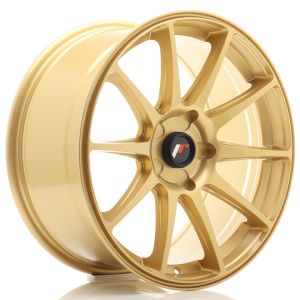 JR-Wheels JR11 Felgen 18 Zoll 8.5J ET20-40 Custom PCD Gold
