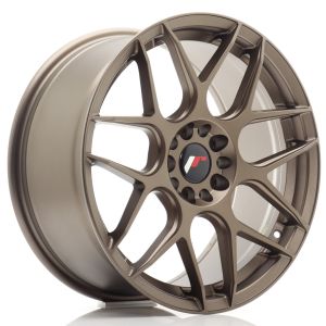 JR-Wheels JR18 Felgen 18 Zoll 8.5J ET45 5x112,5x114.3 Flow Form Flat Bronze