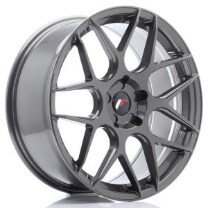 JR-Wheels JR18 Felgen 20 Zoll 8.5J ET20-40 Custom PCD Flow Form Hyper Gray