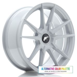JR-Wheels JR21 Felgen 18 Zoll 8.5J ET20-45 Custom PCD Flow Form Custom Finish
