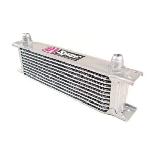 D1 Spec Ölkühler Silber 11 Reihen Aluminium