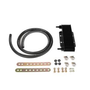 D1 Spec ATF Kühlerkit Schwarz 15 Reihen Aluminium