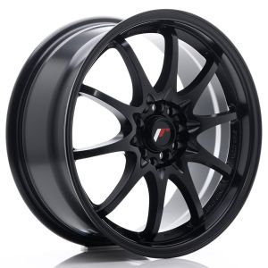 JR-Wheels JR5 Felgen 17 Zoll 7.5J ET35 5x108,5x112 Flat Black