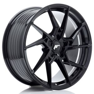 JR-Wheels JR33 Felgen 19 Zoll 8.5J ET20-45 Custom PCD Flow Form Gloss Black