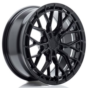 JR-Wheels JR48 Felgen 18 Zoll 8J ET20-45 Custom PCD Flow Form Gloss Black