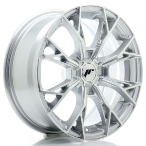 JR-Wheels JR49 Felgen 16 Zoll 7J ET20-42 Custom PCD Guss Silver Machined Face