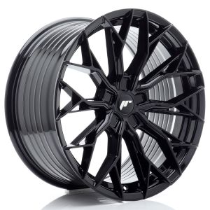 JR-Wheels JR49 Felgen 19 Zoll 9J ET20-40 Custom PCD Flow Form Gloss Black