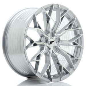 JR-Wheels JR49 Felgen 19 Zoll 9J ET20-40 Custom PCD Flow Form Silver Machined Face