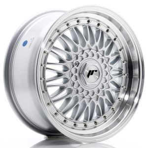 JR-Wheels JR9 Felgen 17 Zoll 7.5J ET35 5x112,5x120 Guss Silver Machined Lip