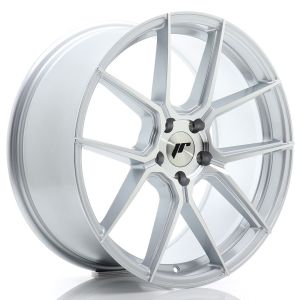 JR-Wheels JR30 Felgen 19 Zoll 8.5J ET41 5x112 Flow Form Silver Machined Face