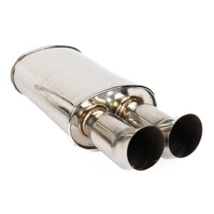 SK-Import Hinten Universal Muffler DTM Style Edelstahl