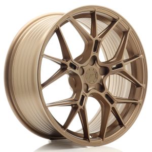 JR-Wheels JR51 Felgen 19 Zoll 8.5J ET20-45 Custom PCD Flow Form Matt Bronze