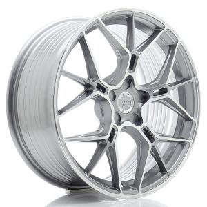 JR-Wheels JR51 Felgen 19 Zoll 8.5J ET20-45 Custom PCD Flow Form Silver Machined Face