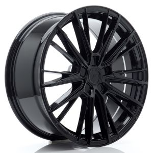 JR-Wheels JR52 Felgen 19 Zoll 8.5J ET20-45 Custom PCD Guss Gloss Black